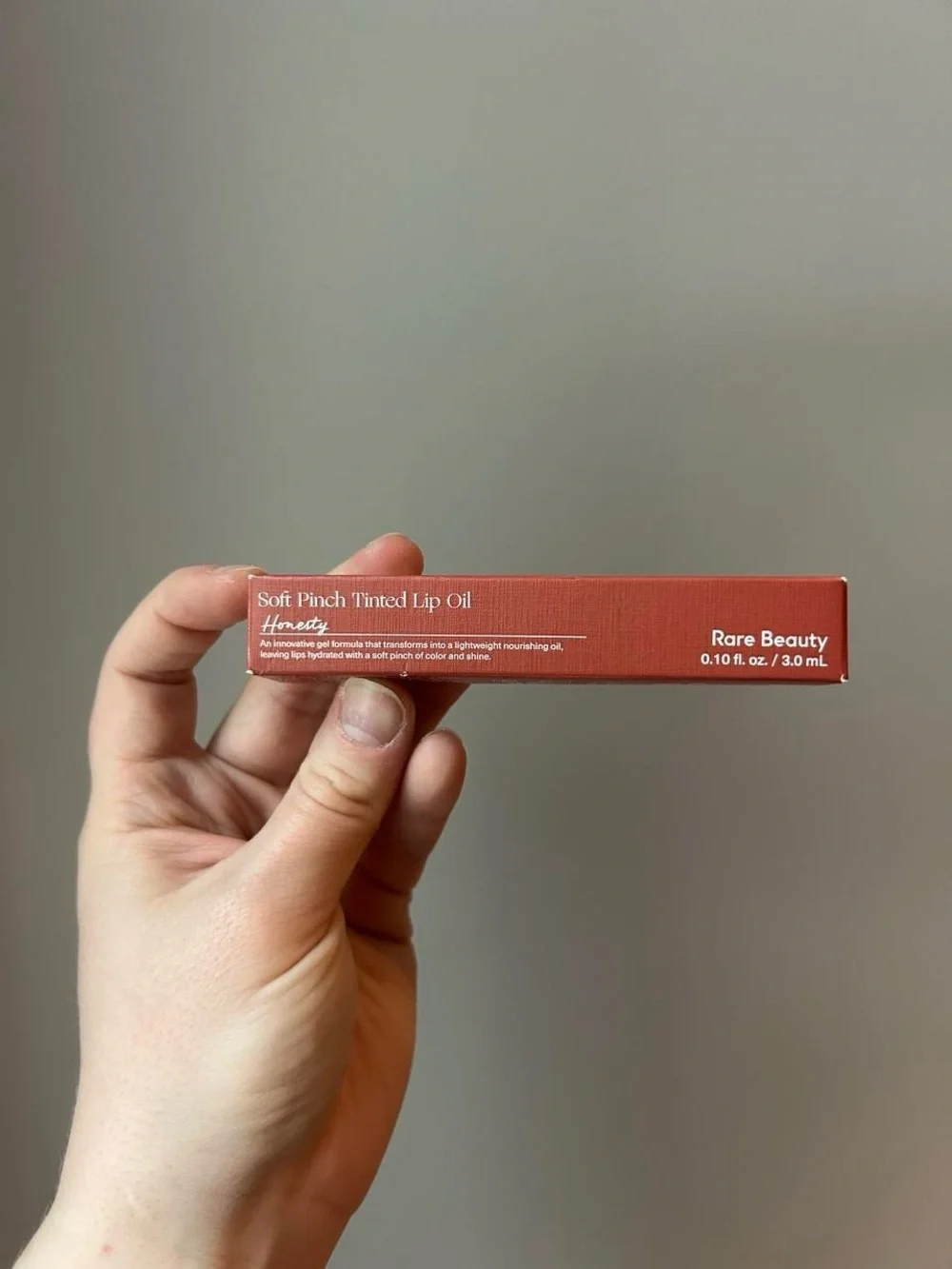 Brand new Rare Beauty Soft Pinch Tinted Lip Oil in the shade Honesty.